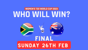 icc women t20 worldcup 2023 final between australia women and south africa women cricket teams