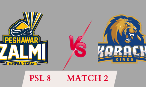 PSL8 : Peshawar Zalmi vs Karachi Kings Match 2 | Pakistan Super League 2023