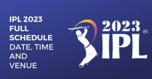 ipl 2023 schedule match date time and venue