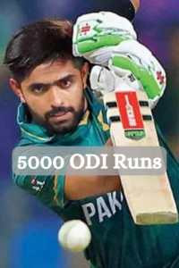 babar azam scored fastest 5000 runs in the odi