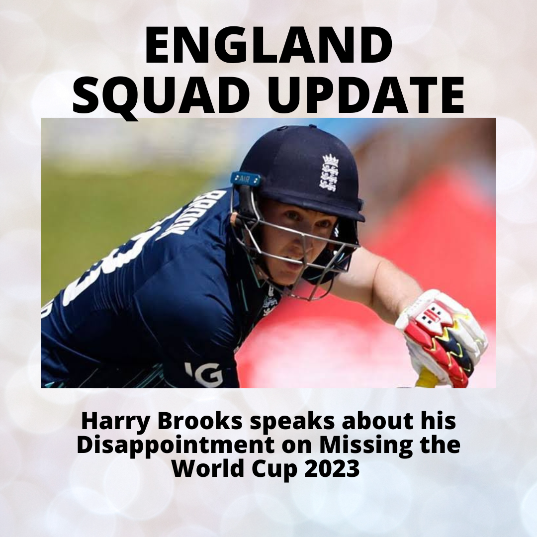 harry brooks speaks about his disappointment